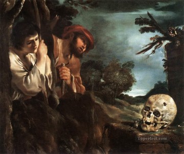 barroco Painting - Et in Arcadia Ego Guercino barroco